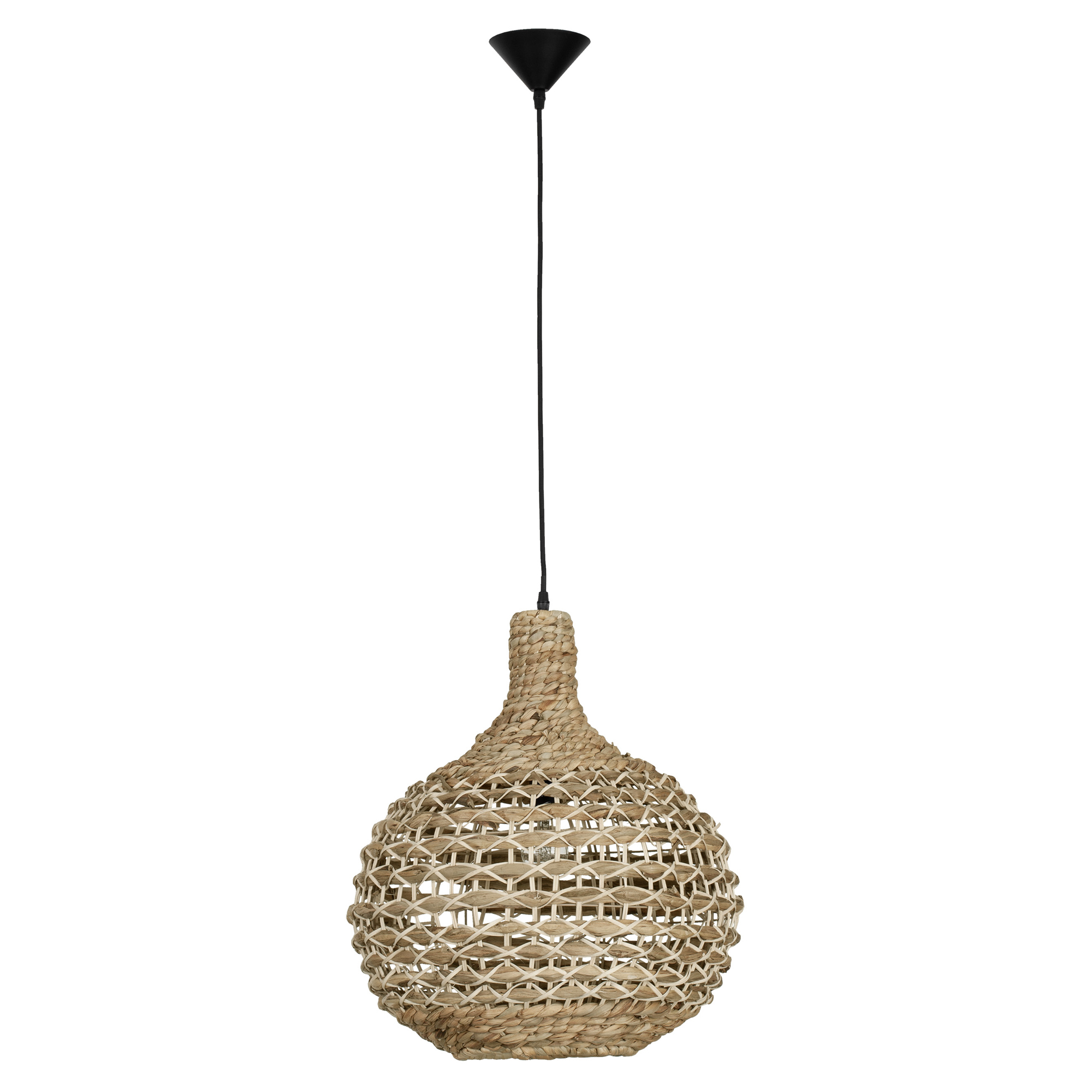 Nova Luce Hængelampe Griffin Alpha Brun Ø 46 cm