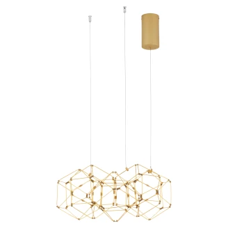 Nova Luce Hængelampe <strong>Nebula Beta</strong>  Guld S