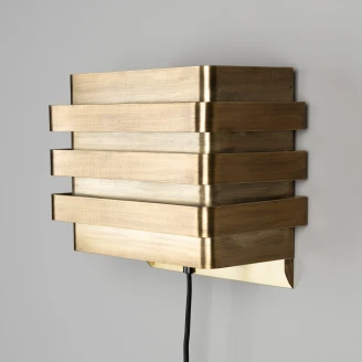 Dutchbone Væglampe <strong>Dumont</strong>  Guld