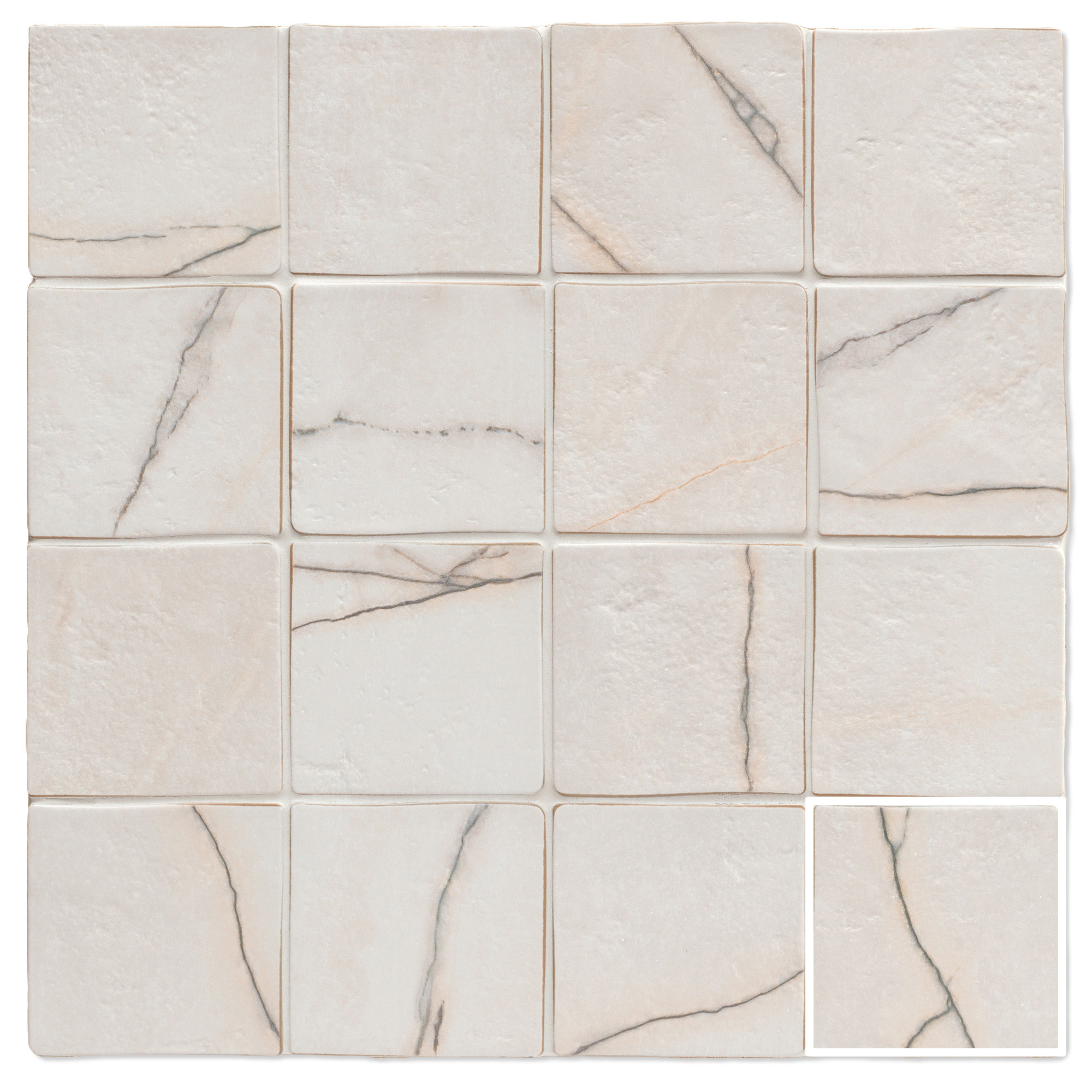 Natucer Klinker Istanbul Day Mat 12x12 cm