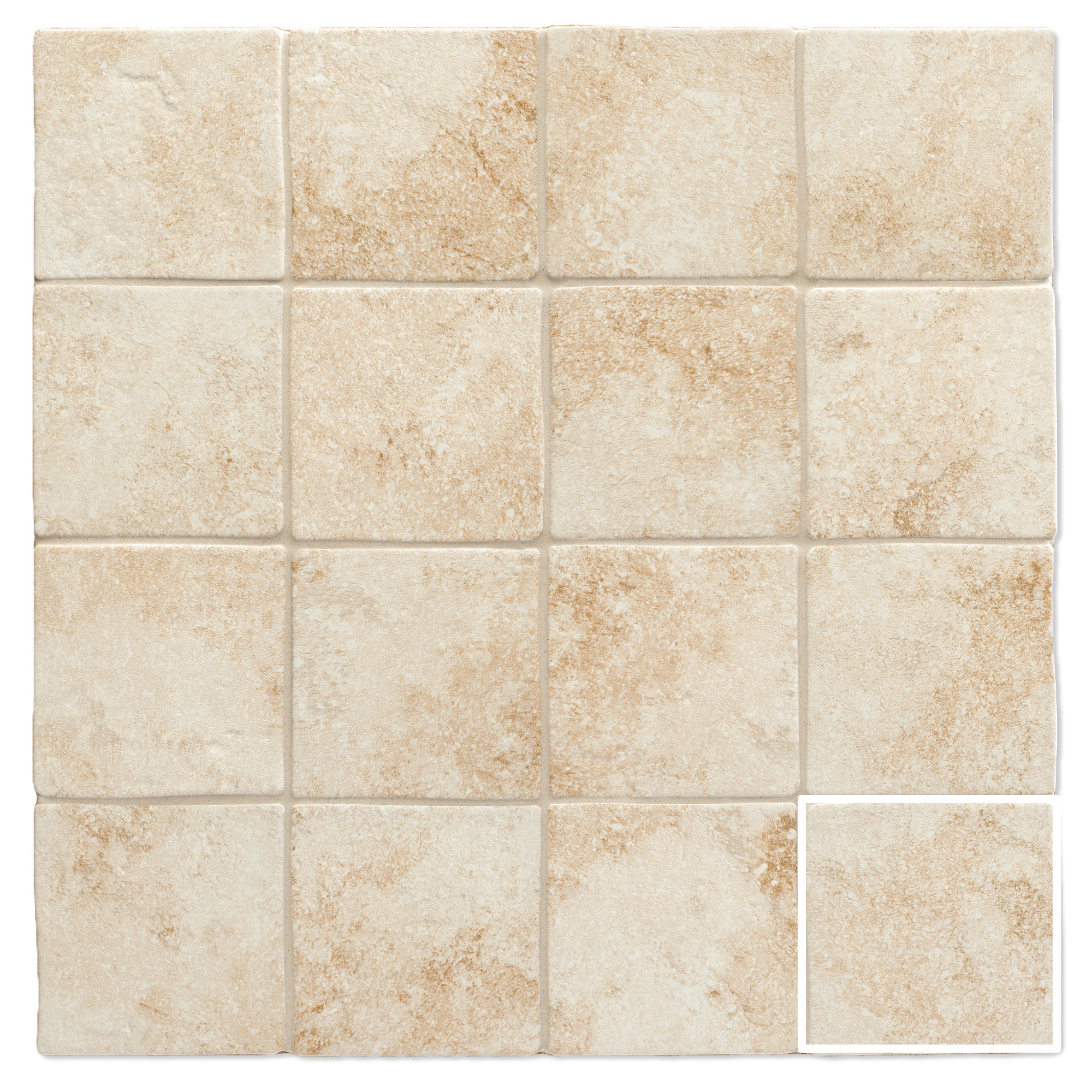 Natucer Klinker Petra Cream Mat 12x12 cm