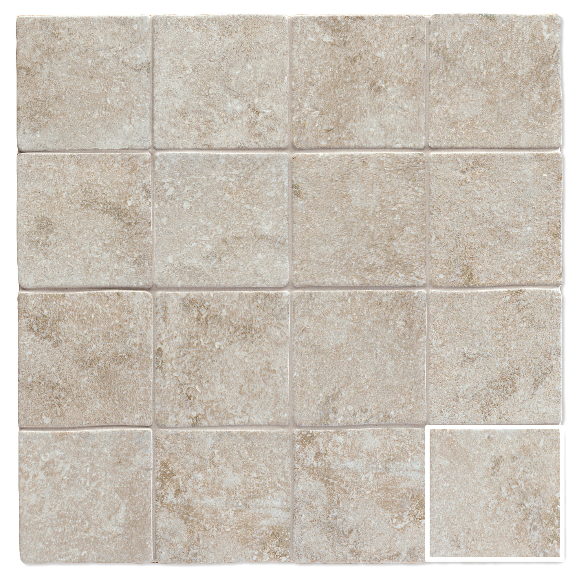 Natucer Klinker Petra Fossil Mat 12x12 cm