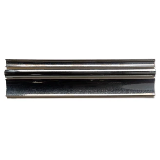 Natucer Vægflise Techno Mörkgrå Blank-Relief 10x40 cm