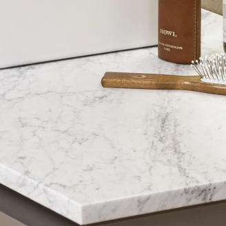 Bordplade Monteluce Carrera Marmor Mat 121 cm