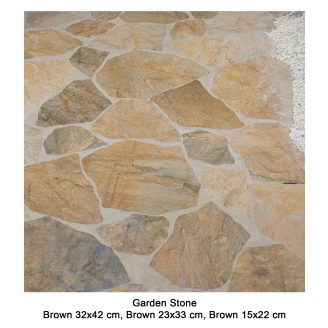 Klinker <strong>Garden Stone</strong>  Brun Mat 32x42 cm