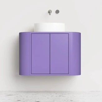 Desiva Håndvaskskab Alba Violet 80x45 cm