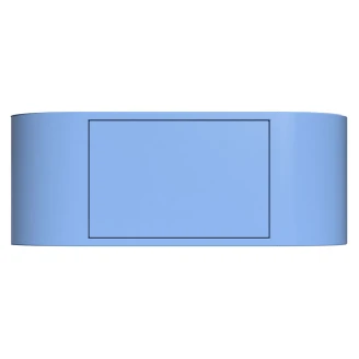 Desiva Håndvaskskab <strong>Fabiola</strong>  Himmelblå 90 cm
