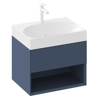 Ravak Håndvaskskab <strong>Lite</strong>  Blå Mat 60 cm med Vask