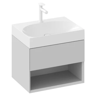 Ravak Håndvaskskab <strong>Lite</strong>  Grå Mat 60 cm med Vask