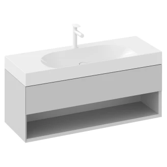 Ravak Håndvaskskab <strong>Lite</strong>  Grå Mat 120 cm med Vask
