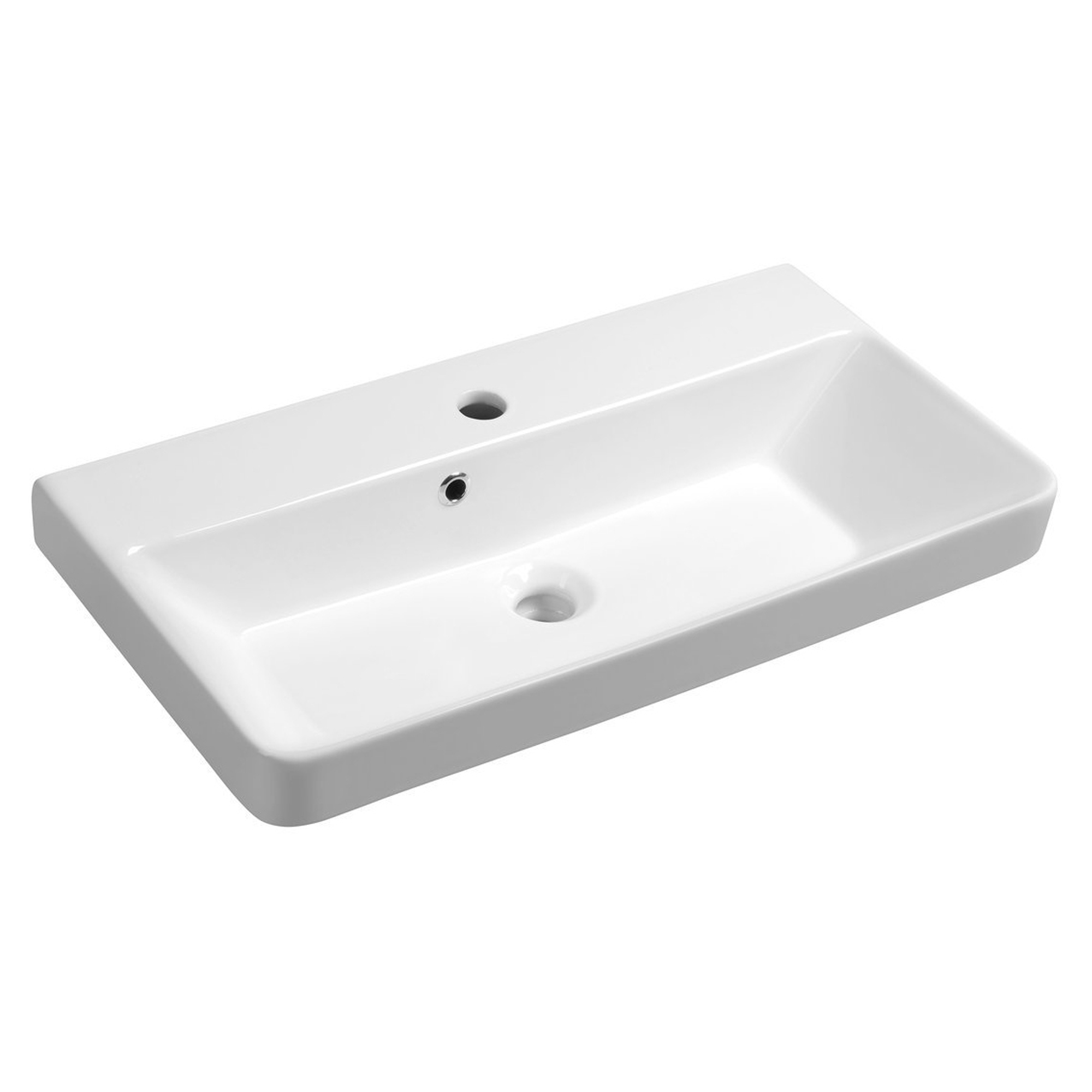 Håndvask Vionte Hvid Blank 70x37 cm