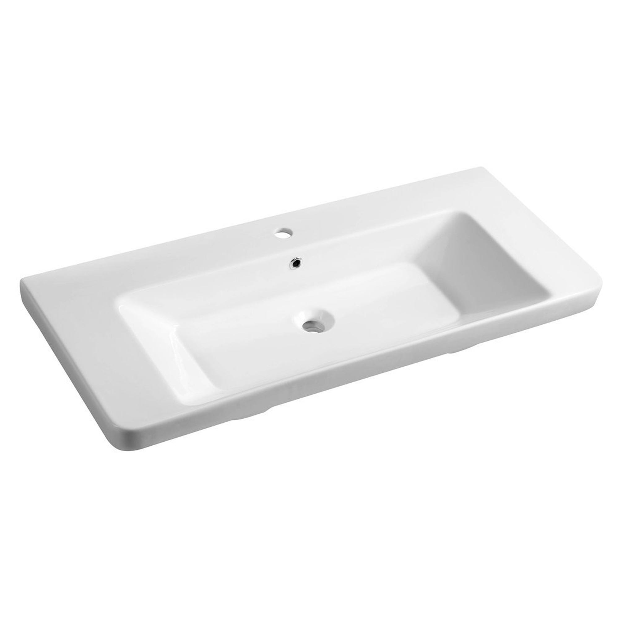 Håndvask Vionte Hvid Blank 105x46 cm