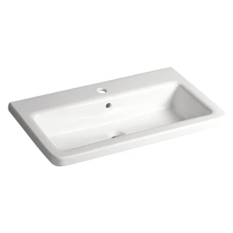 Håndvask <strong>Orrin</strong>  Hvid Blank 80x45 cm
