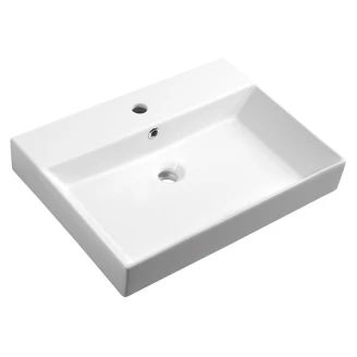 Håndvask <strong>Serin</strong>  Hvid Blank 60x46 cm