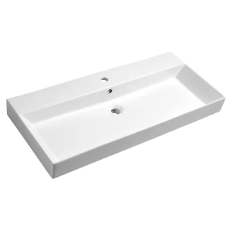 Håndvask <strong>Serin</strong>  Hvid Blank 98x46 cm