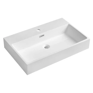 Håndvask <strong>Navia</strong>  Hvid Blank 70x46 cm