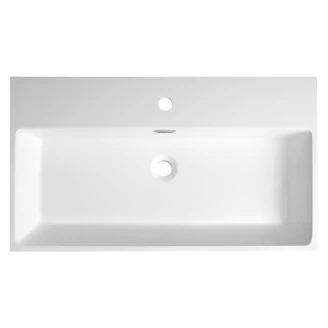 Håndvask Navia Hvid Blank 80x46 cm