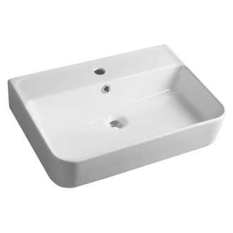 Håndvask <strong>Levra</strong>  Hvid Blank 60x42 cm
