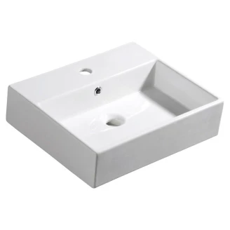 Håndvask <strong>Aeria</strong>  Hvid Blank 50x42 cm
