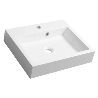 Håndvask <strong>Mirelle</strong>  Hvid Blank 50x42 cm