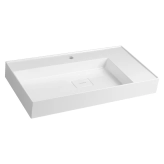 Håndvask <strong>Orvessa</strong>  Hvid Blank 83x44 cm