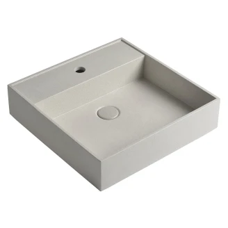 Beton Håndvask <strong>Calari</strong>  Beige Mat 46x46 cm