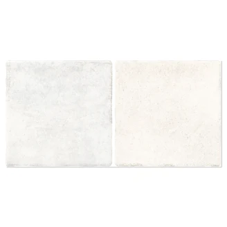 Vægflise <strong>Zento</strong>  Hvid Blank 10x20 (10x10) cm