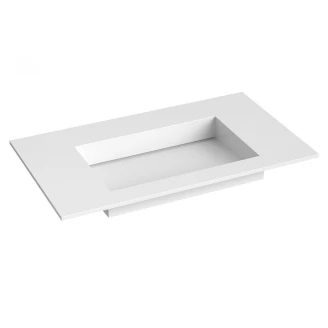 Håndvask <strong>Corian N</strong>  Hvid Mat 80 cm