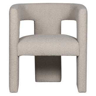 Woood Stol med Armlæn <strong>Tiwa</strong>  Beige