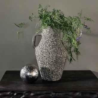 Woood Vase <strong>Tabia</strong>  Mørkebrun