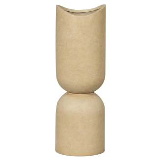 Woood Vase <strong>Mosi</strong>  Beige