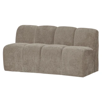 Woood Sofa <strong>Mojo</strong>  Mørk Sand 164 cm