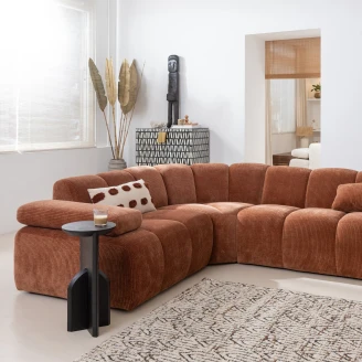Woood Sofa Højre <strong>Mojo</strong>  Rustbrun 310 cm