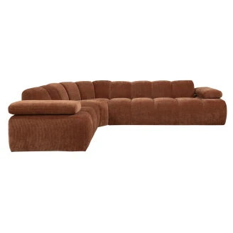 Woood Sofa Højre <strong>Mojo</strong>  Rustbrun 310 cm