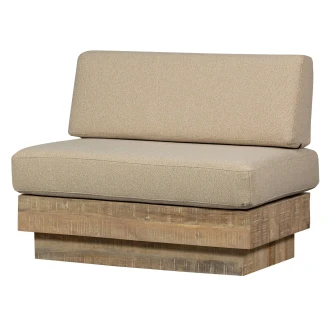 Woood Sofa <strong>Balk</strong>  Beige