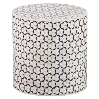 Woood Sidebord <strong>Neva</strong>  Sort, Hvid