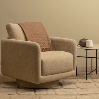Woood Lænestol Oscar Beige