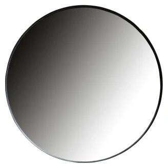 Woood Spejl <strong>Doutzen</strong>  Sort Ø 115 cm