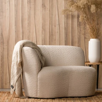 Woood Sofa Venstre Stone Beige