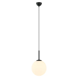 Hængende Lampa <strong>Rovelle</strong>  M Hvid, Sort Mat