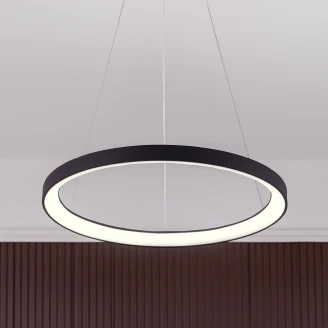 Hængende Lampa <strong>Norelli</strong>  M Sort Mat