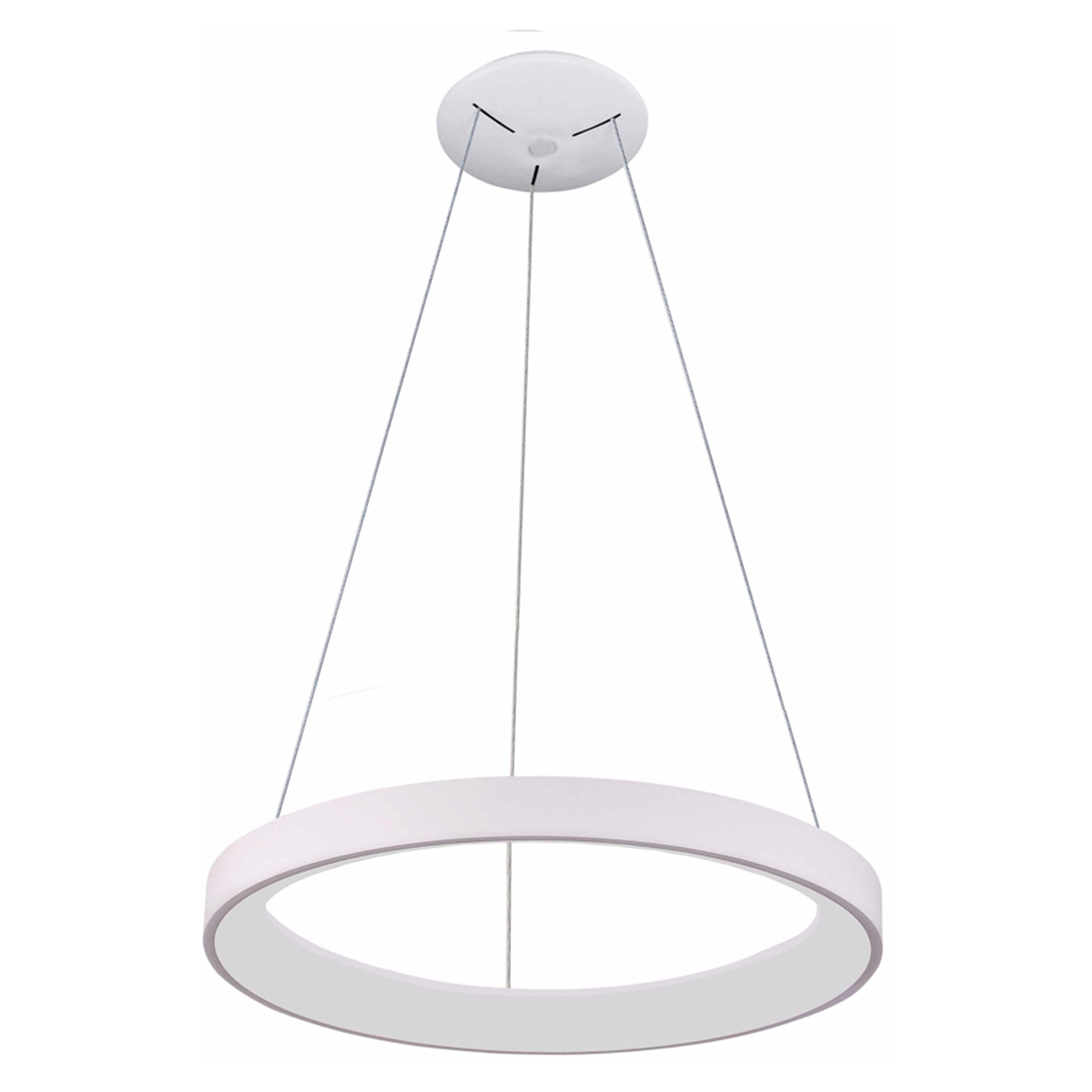 Hængende Lampa Norelli M Hvid Mat