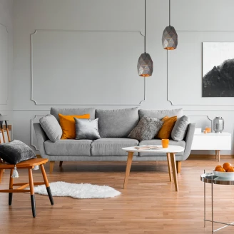 Hængende Lampe Renolia S Grafit Mat