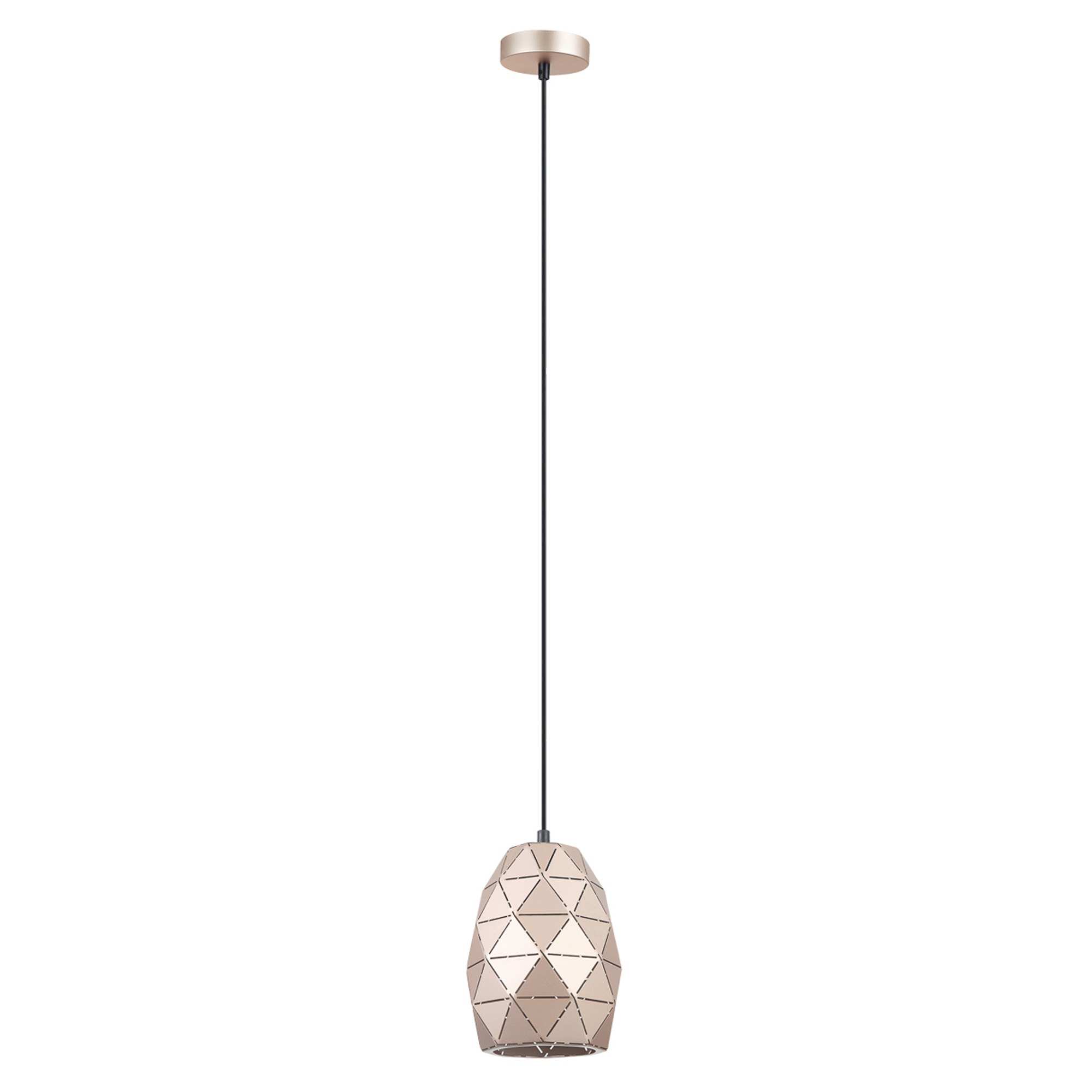 Hængende Lampa Renolia S Champagneguld Mat