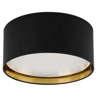 Loftlampe <strong>Ilora</strong>  Sort, Guld Mat Ø 45 cm