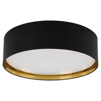 Loftlampe <strong>Ilora</strong>  Sort, Guld Mat Ø 60 cm
