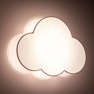 Væg-/Loftlampe <strong>Moln</strong>  Rosa Mat 63 cm