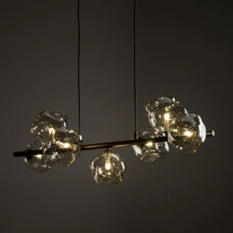 Hængende Lampe <strong>Ardea</strong>  Hepta Brun Blank