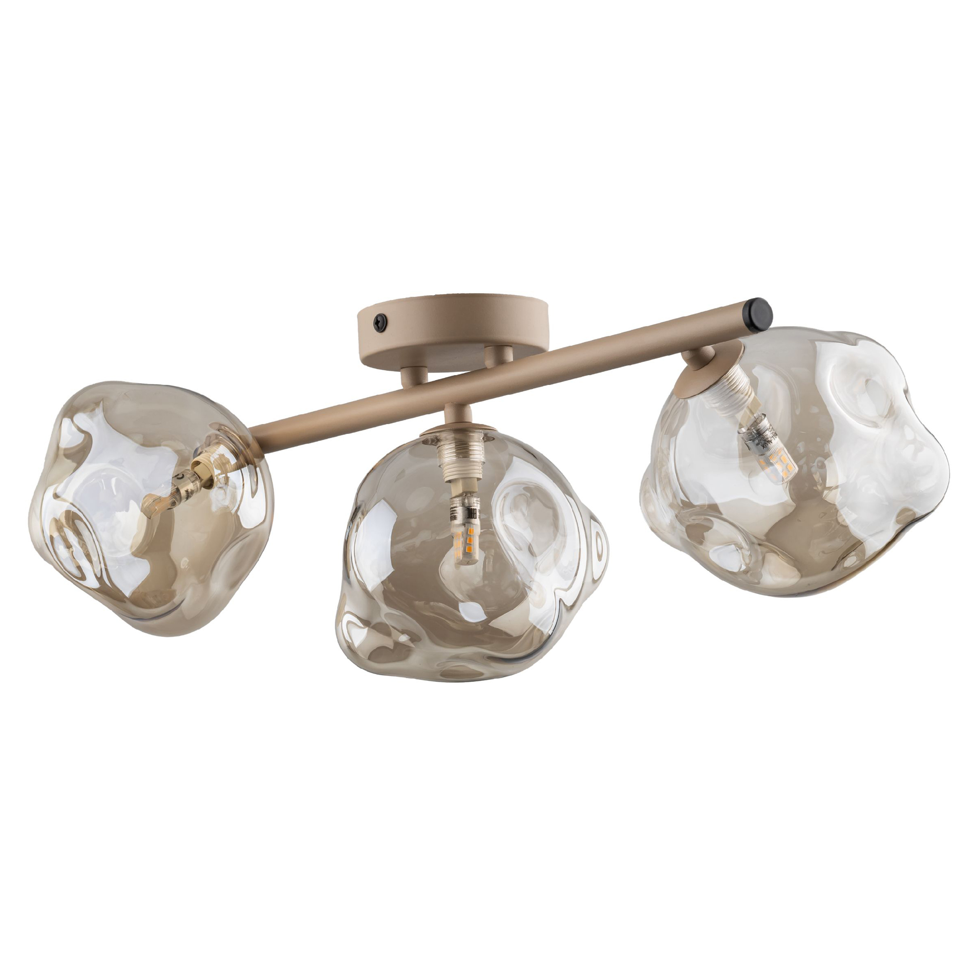 Loftlampe Ardea Trio Beige Blank