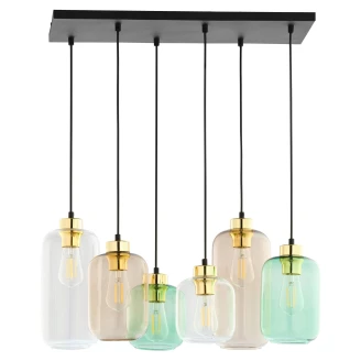 Hængende Lampe <strong>Polo</strong>  Hexa Grøn Blank